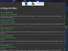 Tablet Screenshot of iribartarrega.blogspot.com