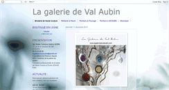 Desktop Screenshot of lagaleriedevalaubin.blogspot.com