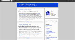 Desktop Screenshot of cfht.blogspot.com
