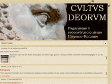 Tablet Screenshot of cvltvsdeorvm.blogspot.com