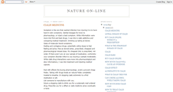 Desktop Screenshot of matt-natureon-line.blogspot.com