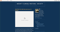 Desktop Screenshot of mountfloridawriterssociety.blogspot.com