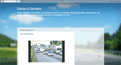 Desktop Screenshot of ideiasedebates.blogspot.com