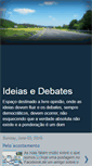 Mobile Screenshot of ideiasedebates.blogspot.com