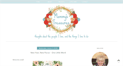 Desktop Screenshot of mommystreasures.blogspot.com