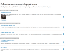 Tablet Screenshot of colourmelove-sunny.blogspot.com