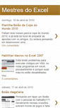 Mobile Screenshot of mestresdoexcel.blogspot.com
