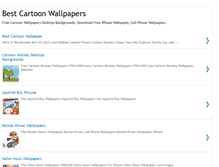 Tablet Screenshot of bestcartoonwallpaper.blogspot.com