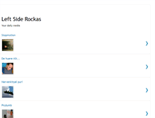 Tablet Screenshot of leftsiderockas.blogspot.com