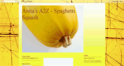 Desktop Screenshot of anitasa2zspaghettisquash.blogspot.com