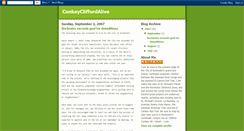 Desktop Screenshot of conkeycliffordalive.blogspot.com