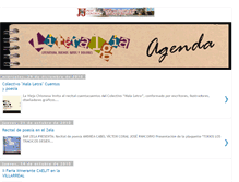 Tablet Screenshot of agenda-literalgia.blogspot.com