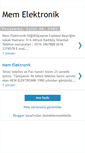 Mobile Screenshot of memelektronik.blogspot.com