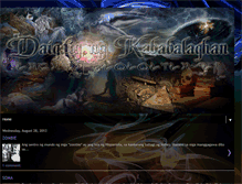 Tablet Screenshot of daigdigngkababalaghan.blogspot.com