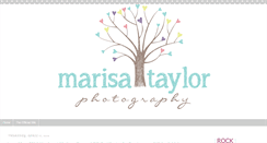 Desktop Screenshot of marisataylorphotography.blogspot.com