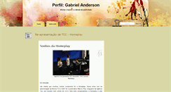 Desktop Screenshot of gabrielcanderson.blogspot.com