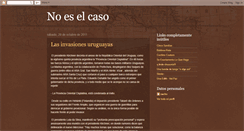 Desktop Screenshot of noeselcaso.blogspot.com