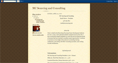 Desktop Screenshot of mcsourcing.blogspot.com