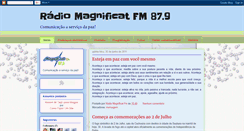 Desktop Screenshot of magnificatfm.blogspot.com