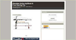 Desktop Screenshot of ebookme.blogspot.com