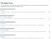 Tablet Screenshot of dailyficus.blogspot.com