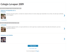 Tablet Screenshot of anuariocolegiolevapan2009.blogspot.com