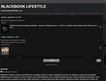 Tablet Screenshot of blackbooklifestyle.blogspot.com