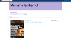 Desktop Screenshot of minisshalambahot.blogspot.com