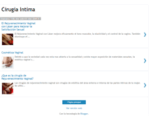 Tablet Screenshot of cirugiaintima.blogspot.com