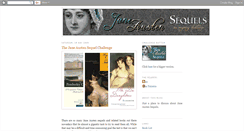 Desktop Screenshot of janeaustensequelschallenge.blogspot.com