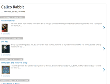 Tablet Screenshot of calicorabbit.blogspot.com