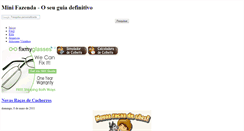 Desktop Screenshot of guiaminifazenda.blogspot.com