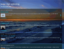 Tablet Screenshot of jorgevigospinning.blogspot.com