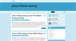 Desktop Screenshot of jamurkristaljepang.blogspot.com