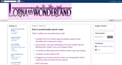 Desktop Screenshot of lornaslandofwonder.blogspot.com