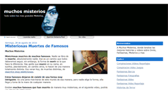 Desktop Screenshot of muchosmisterios.blogspot.com