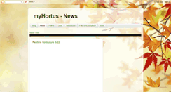 Desktop Screenshot of myhortus-news.blogspot.com