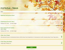Tablet Screenshot of myhortus-news.blogspot.com