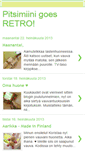 Mobile Screenshot of pitsimiinigoesretro.blogspot.com