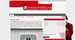 Desktop Screenshot of love-justin-drew-bieber.blogspot.com
