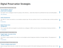 Tablet Screenshot of digitalpreservationstrategies.blogspot.com
