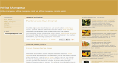 Desktop Screenshot of afrikamangosu.blogspot.com
