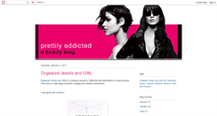 Desktop Screenshot of prettilyaddicted.blogspot.com