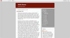 Desktop Screenshot of kailindowns.blogspot.com