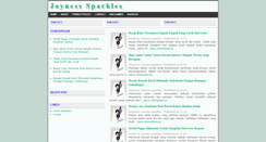 Desktop Screenshot of joynesssparkles.blogspot.com