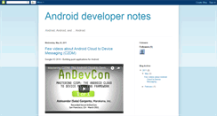 Desktop Screenshot of good-android-dev.blogspot.com