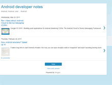 Tablet Screenshot of good-android-dev.blogspot.com