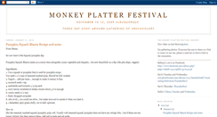 Desktop Screenshot of monkeyplatterfestival.blogspot.com