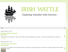 Tablet Screenshot of irishwattle.blogspot.com