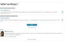 Tablet Screenshot of guide-francophone-kenya.blogspot.com